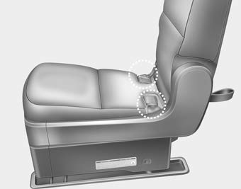 Kia Carnival: Seat belt restraint system. 2nd row seat (for 2nd row center seat, if equipped)