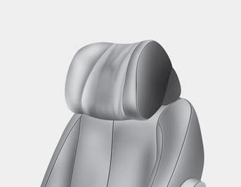Kia Carnival: Headrest (for rear seat). 2nd row for SXL package