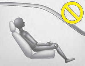 Kia Carnival: Seats. The driver must advise the passenger to keep the seatback in an upright position