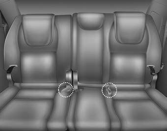 Kia Carnival: Seat belt restraint system. 3rd row