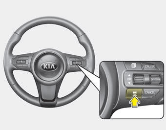 Kia Carnival: Vehicle to vehicle distance setting (SCC). This function allows you to program the vehicle to maintain relative distance