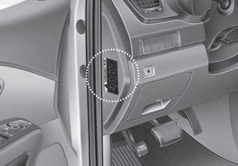 Kia Carnival: Air bag warning label. Air bag warning labels, some required by the Canada Motor Vehicle Safety Standards