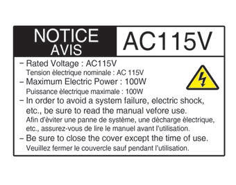 Kia Carnival: AC inverter. ✽ NOTICE