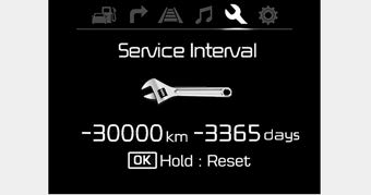 Kia Carnival: Service Mode. Type B, C