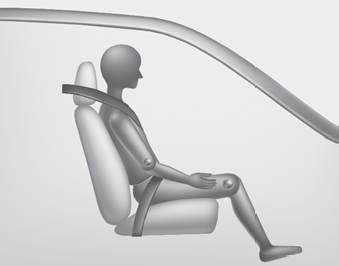 Kia Carnival: Occupant Detection System(ODS). Proper position