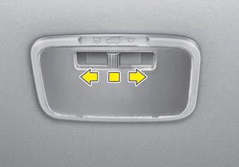 Kia Carnival: Luggage lamp. Type A